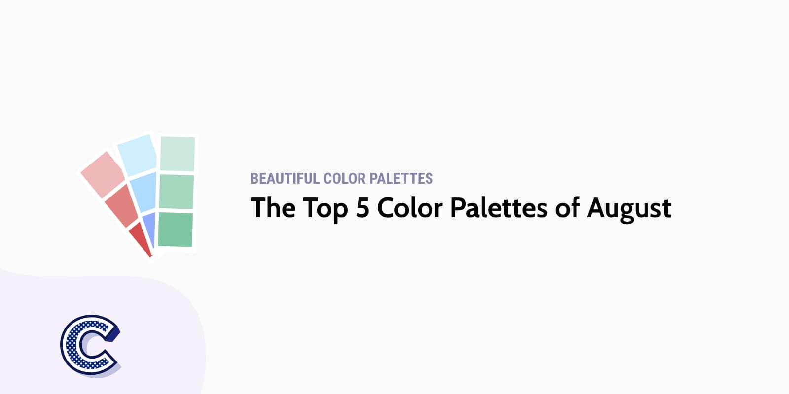 Colorpoint - Beautiful Color Palettes - Top 5 Color Palettes of August